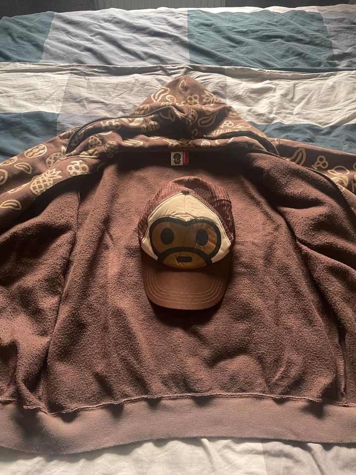 Bape Baby Milo Full Zip Hoodie + Cap in Bremen