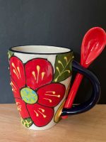 Kaffeetasse Teetasse DELRIO SALADO HAND PAINT Nordrhein-Westfalen - Moers Vorschau