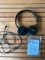 Sony Kopfhörer schwarz On-ear MDR-ZX100B headphones stereo Baden-Württemberg - Ellhofen Vorschau