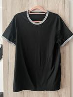 Basic Tshirt schwarz grau C&A M Basic Nordrhein-Westfalen - Lindlar Vorschau