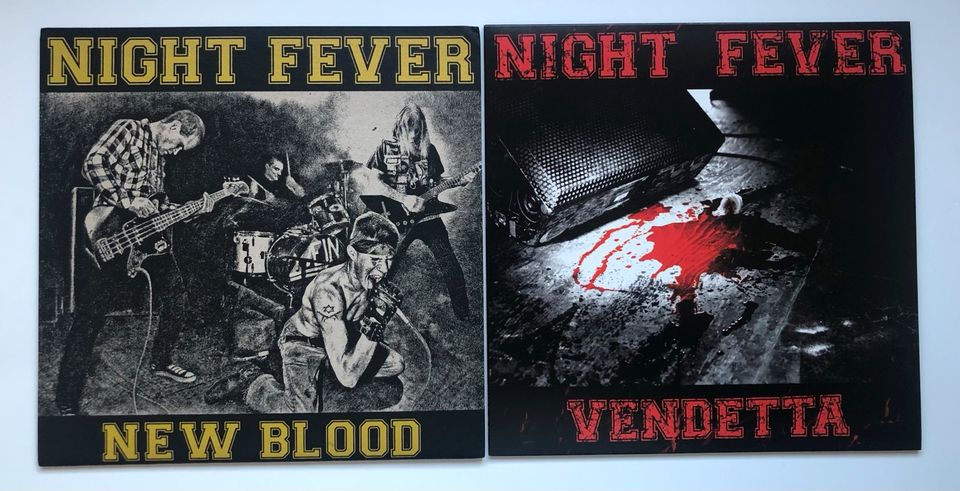 NIGHT FEVER LP,Vinyl Danzig Black Flag Ramones Converge Metallica in Bremen