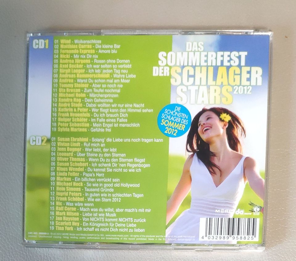 Verschiedene ältere Schlager Doppel CD/S 3 Stück 5.- Euro in Reiskirchen