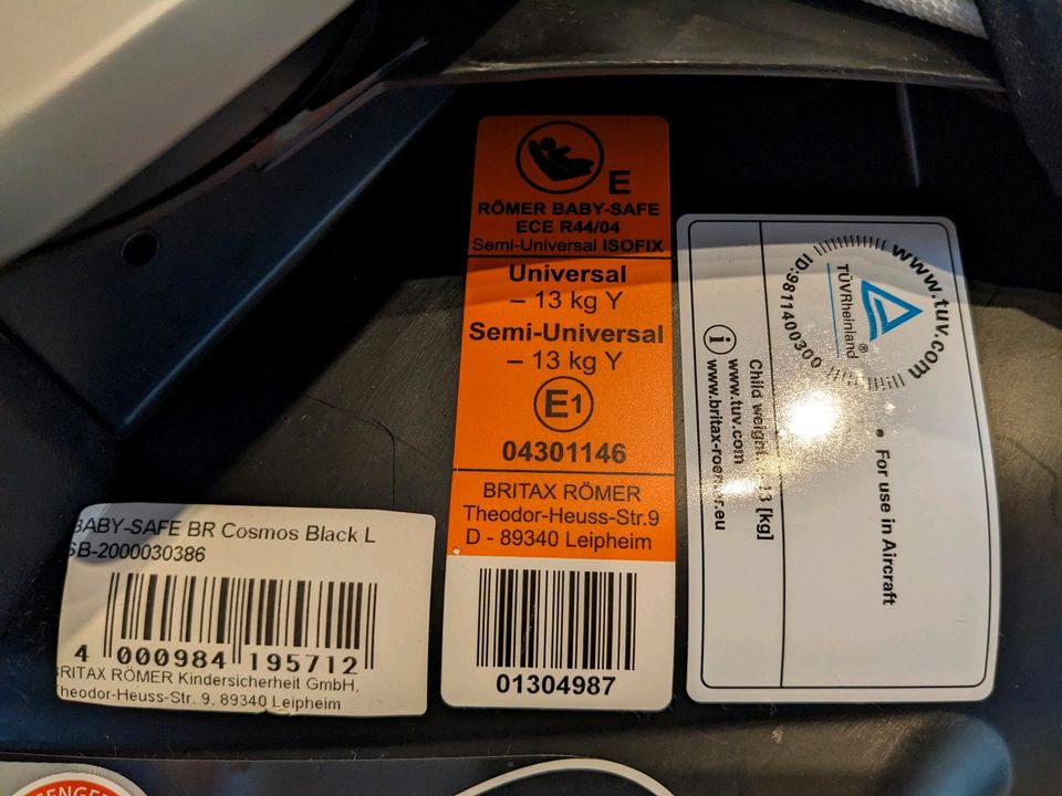 Britax Römer Baby Safe in Schwendi