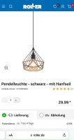 Pendelleuchte/pendulum light/dining table light/black Nürnberg (Mittelfr) - Südoststadt Vorschau