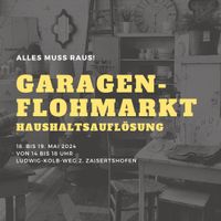 Samstag und Sonntag 18.-19. Mai Großer Pfingst-Garagenflohmarkt Bayern - Tussenhausen Vorschau