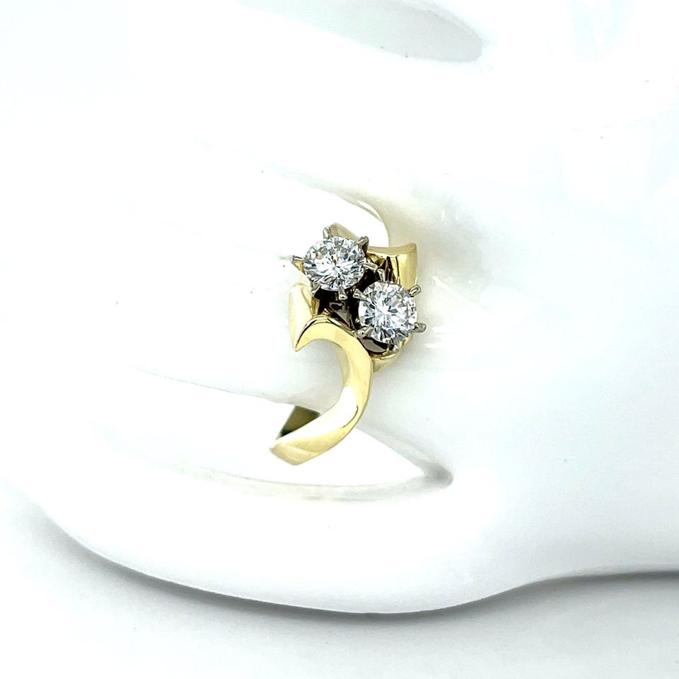 Ring aus 585/- Gelbgold mit Brillanten Nr. 223312 M10 in Hannover