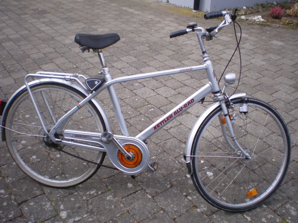 Kettler Alu Fahrrad 3Gang Torpedo Handschaltung 80er Jahr 26 Zoll in Krauchenwies