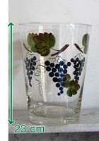sehr dekorativer Glasbehälter mit Weintraubenbemalung, Niedersachsen - Braunschweig Vorschau