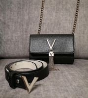 Valentino Tasche und Gürtel - Schwarz / Silber - Set Kiel - Kronshagen Vorschau