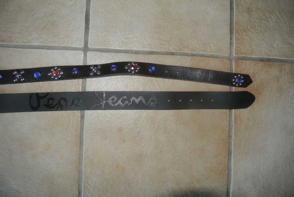 2 Pepe Jeans echt Leder Gürtel Belt,Gürtelschnalle,TOP in Mendig