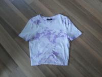 Tally Weijl kurzes Shirt weiß lila marmoriert Damen Mädchen Gr S Niedersachsen - Calberlah Vorschau