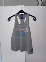 graues SuperDry Top – XS – mit Print „1986“ & Logo Nordrhein-Westfalen - Lippstadt Vorschau