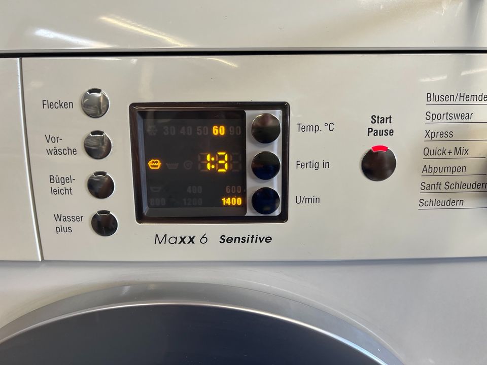 Waschmaschine Bosch Exclusiv Maxx 6 Sensitive in Kirchheim unter Teck