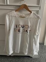 S. Oliver Langarmshirt Shirt weiß Creme beige Glitzer Gr. 38 M Nordrhein-Westfalen - Olfen Vorschau