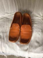 Original PRADA Loafer Schuhe orange Gr. 37 Nordrhein-Westfalen - Rheurdt Vorschau