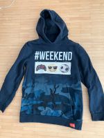 Emoji Hoodie 158/164 mit Wendepailetten blau, mega cool und top Stuttgart - Weilimdorf Vorschau