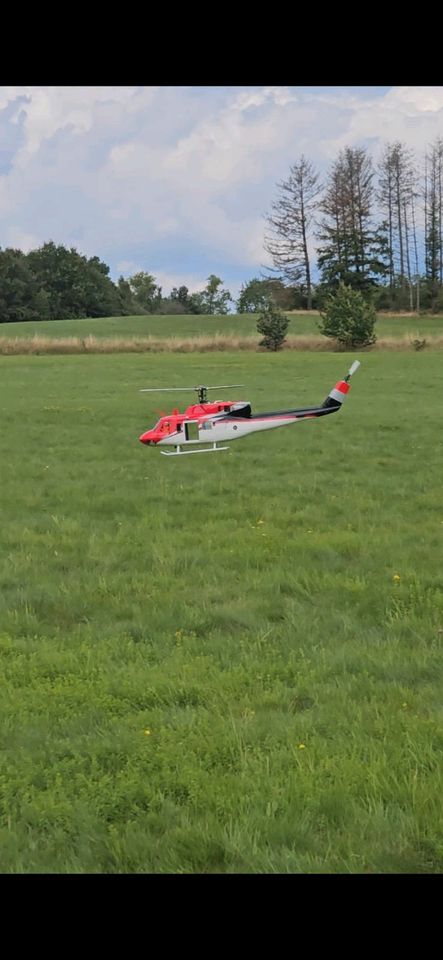 T-Rex 600 Bell UH1-N ,neu komplett flugfertig in Holzwickede