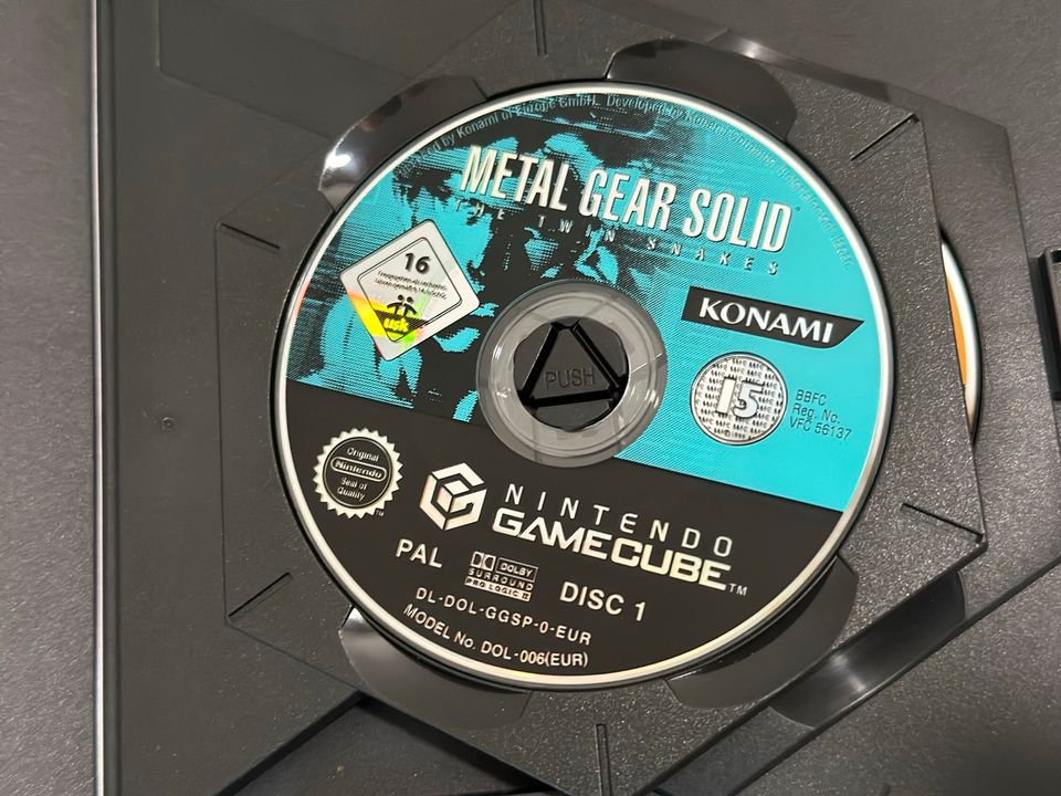 Metal Gear Solid: The Twin Snakes OVP Top Nintendo Gamecube in München