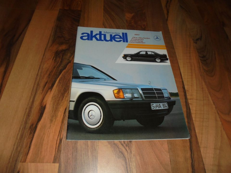 Mercedes Zeitschrift Abstand von 1983 mit 83 Seiten sehr selten!! in Göttingen