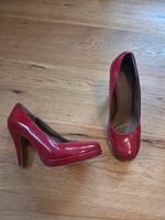 Pumps Tamaris Gr. 38 dunkelrot Bayern - Hiltenfingen Vorschau
