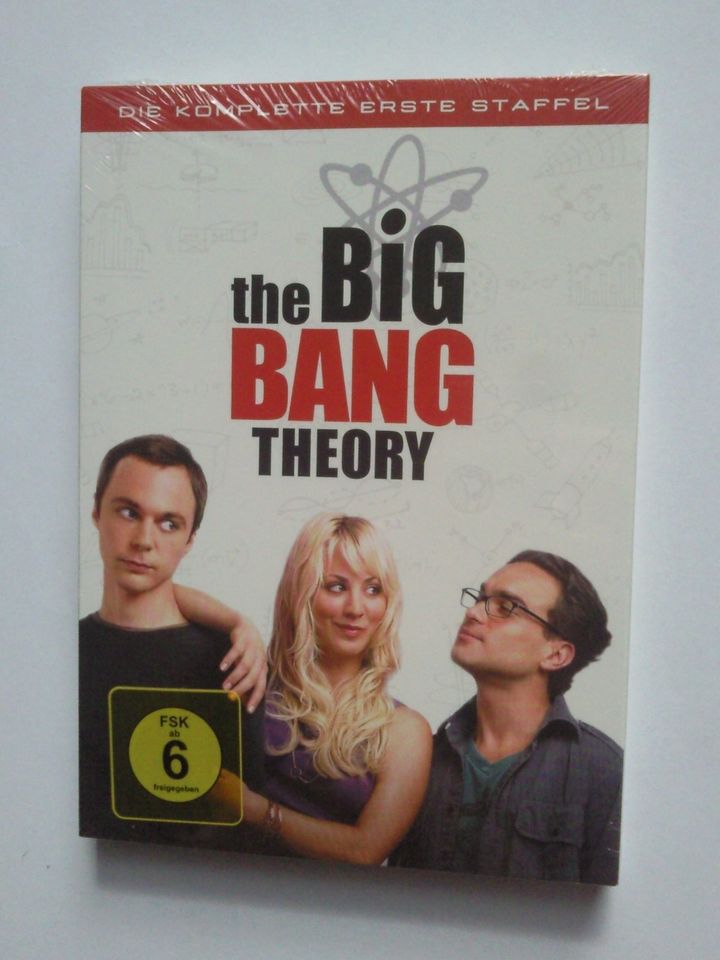 The Big Bang Theory, Staff. 1 & 2, limit. Schub., DVD; NEU & OVP in Unterwellenborn