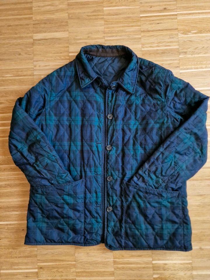 Polo Ralph Lauren - Wendbare Steppjacke - Blau Tartan - Größe XL in Hamburg