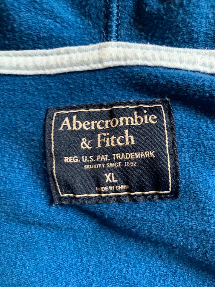 Abercrombie &Fitch Hoodie Sweatshirt Jacke XL neuwertig in Wuppertal