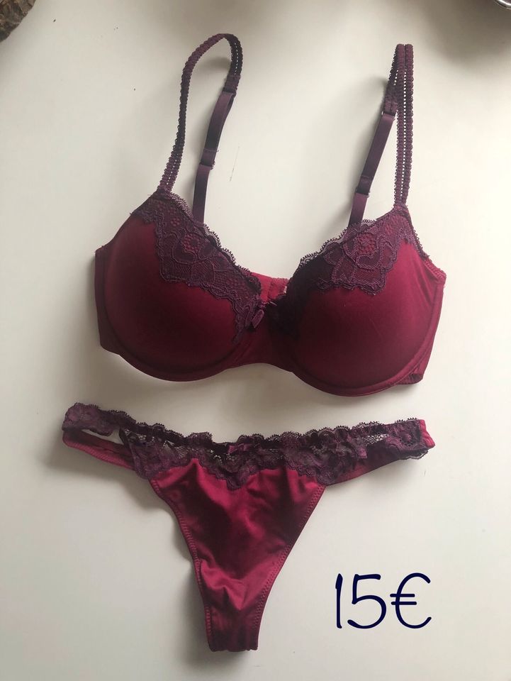 Diverse Dessous-Sets, BHs 36, 75C,70D,70E, Rabatt mgl in Herdecke