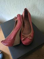 Roter Damen Pumps Weite H sehr bequem Größe 39 / 6 Nordrhein-Westfalen - Spenge Vorschau