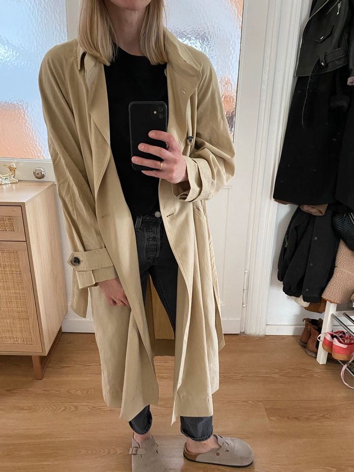 Trenchcoat Mango, beige, oversize in Kassel