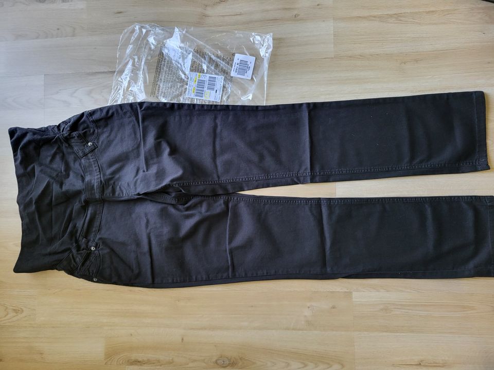 Umstandsjeans Umstandshose schwarz NEU neun Monate Größe 80 in Cham