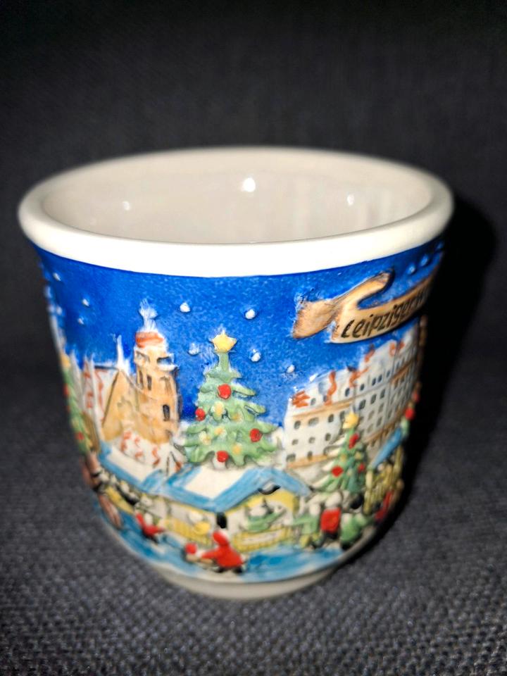 Leipzig Käthe Wohlfahrt Glühwein Tee Kaffee Becher Tasse in Remagen