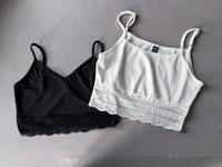 Weißes+Schwarzes Crop Top Sachsen - Chemnitz Vorschau