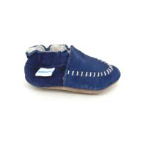 Robeez Krabbelschuhe Babyschuhe Leder Cozy Moccasins blau NEU Niedersachsen - Braunschweig Vorschau