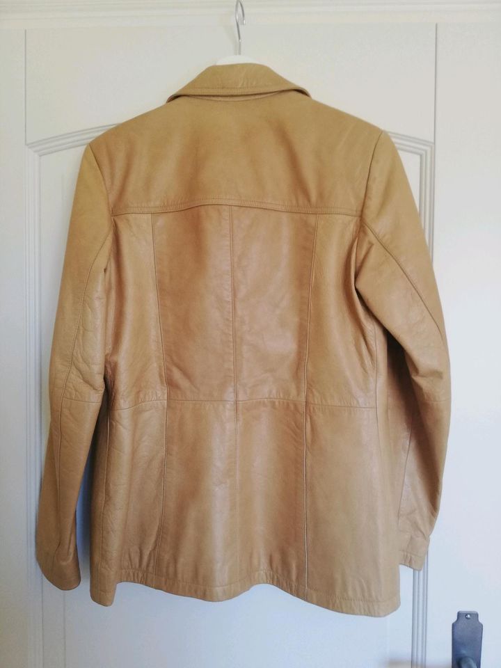 Vintage Lederjacke von Gypsy Leatherwear Damen in Großthiemig