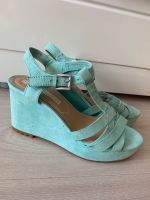 Wedges Sandalen Gr.37 Türkis Baden-Württemberg - Pforzheim Vorschau