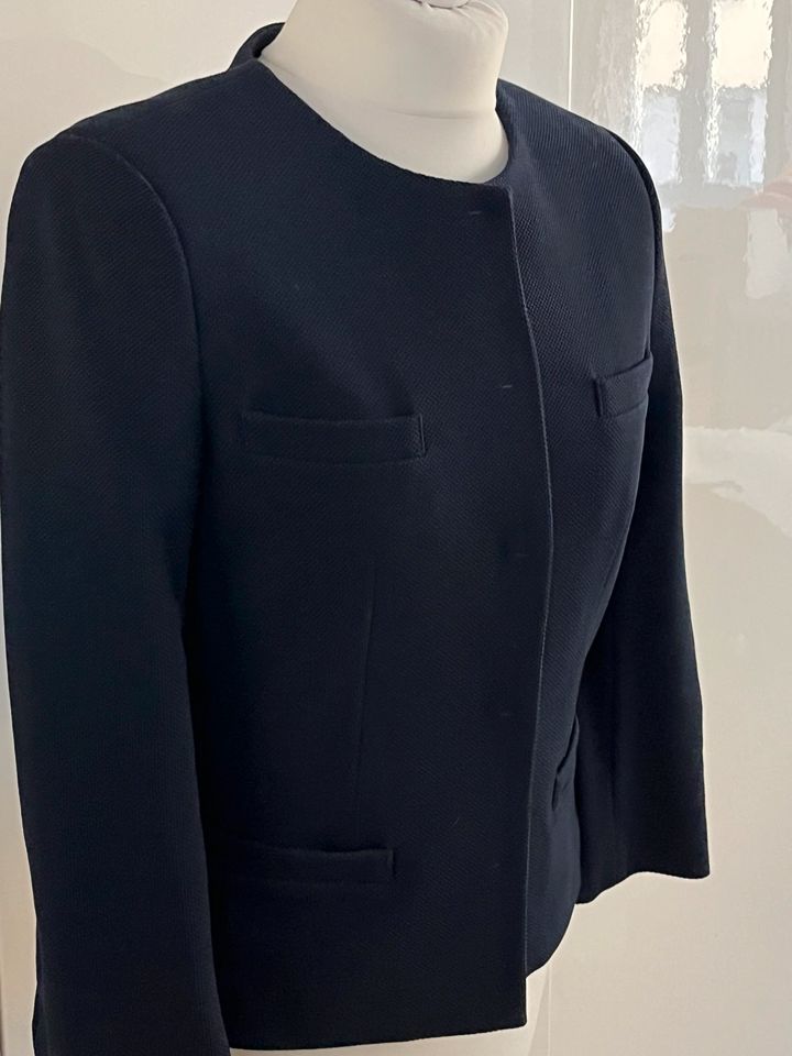 DONDUP Blazer / Kurzjacke mit Struktur dunkelblau, Gr. 36 NEU in München