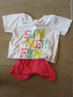 Schlafshorty 2 - teilig weiß / pink Gr. 128 SUMMERFUN Bayern - Kösching Vorschau