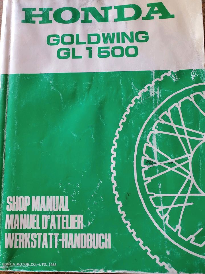 Wekstatthandbuch HONDA GL1500 in Homberg
