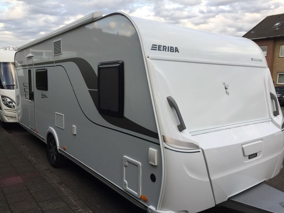 Hymer Eriba Exciting 560 family in Wesel