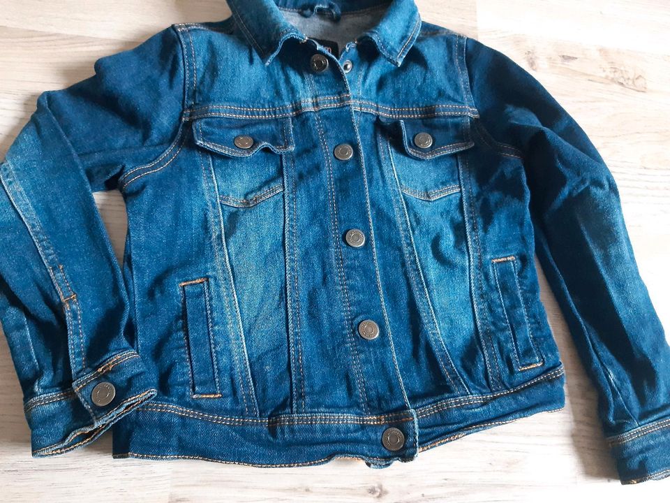 Mädchen Jeans Jacke Übergangsjacke Gr. 116 Jeans in Gronau (Westfalen)