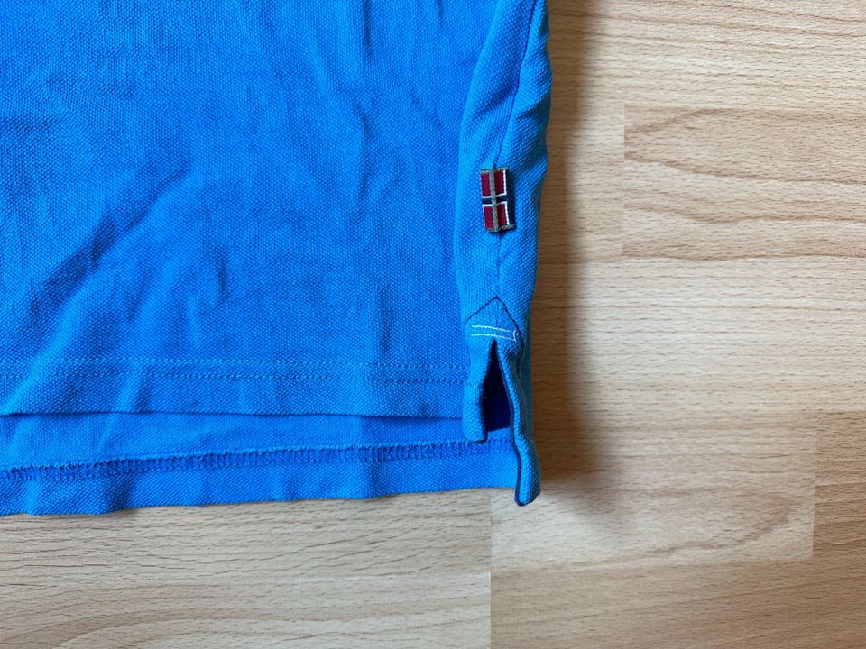 ⭕ Nangaparbat Polo Shirt Blau XL in Mannheim