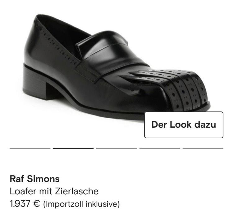 RAF Simons Herren echt Leder Schuhe Schwarz Gr.43 Neu in Essen