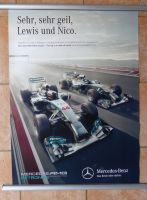 Mercedes AMG Petronas Formel 1 Silberpfeil Poster Plakat 84x59cm Schleswig-Holstein - Brande-Hörnerkirchen Vorschau