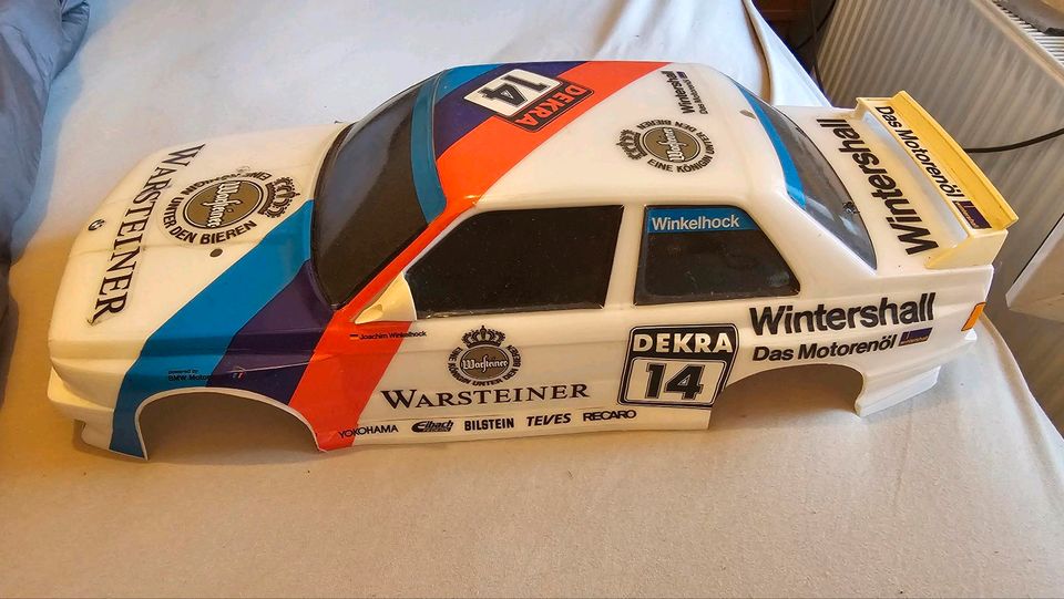 Tamiya DTM BMW M3 E30 Warsteiner Karosse 1:10 in Bad Salzungen