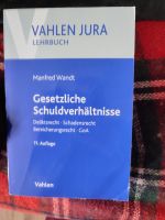 Gesetzliche Schuldverhältnisse Wandt 11. Auflage (aktuellste) Niedersachsen - Garbsen Vorschau