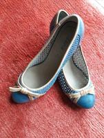 Pumps,Sommer,Boho,Rockabilly,romantischJeansblau,Gr.40 / 6 1/2 Nordrhein-Westfalen - Gütersloh Vorschau