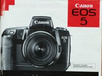 Canon EOS5 Bedienungsanleitung Bayern - Lindau Vorschau