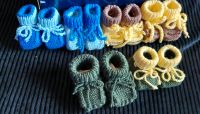 NEU Babyschuhe gestrickt handmade handgemacht Krabbelschuhe Baby Nordrhein-Westfalen - Mönchengladbach Vorschau