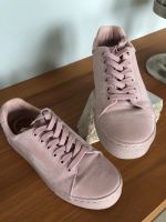 H&M Sneaker Schuhe Velourleder Gr. 39 rosa * wie Neu Nordrhein-Westfalen - Neuss Vorschau